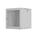 Lanberg 19" 12U Wall-Mount Rack Cabinet 600x600 mm Grey Perforated Door (WF01-6612-23S)