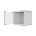 Lanberg 19" 12U Wall-Mount Rack Cabinet 600x600 mm Grey Perforated Door (WF01-6612-23S)
