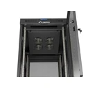 Lanberg 19" 24U Floor-Standing Rack Cabinet 600x800 Black Perforated Front Door LCD V2