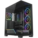 Modecom Volcano Stellar Plus ARGB 5F Μαύρο Κουτί Υπολογιστή Midi Tower (Πλευρικό Παράθυρο)