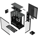 Modecom Volcano Stellar Plus ARGB 8F Κουτί Υπολογιστή Midi Tower Μαύρο
