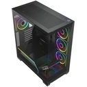 Modecom Volcano Stellar Plus ARGB 8F Κουτί Υπολογιστή Midi Tower Μαύρο