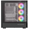 Κουτί Υπολογιστή Modecom Volcano AQ500 ARGB μαύρο