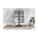 Neomounts Βάση Επιτραπέζια 10"-32" 2TFT Μαύρη Max.9KG (DS45-600BL2V)