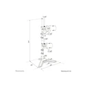 Neomounts Βάση Επιτραπέζια 10"-32" 2TFT Μαύρη Max.9KG (DS45-600BL2V)
