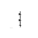 Neomounts TIS 10"-32" διπλός βραχίονας γραφείου 1 άρθρωση μαύρο Max 18KG