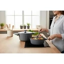 Zilner Marble 15-piece Cookware Set, Gray (ZL-8646)