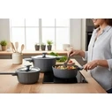 Zilner Marble 15-piece Cookware Set, Gray (ZL-8646)