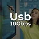 Claroc Καλώδιο USB-C ενεργό, 4K@60Hz, 60W, 15 m (CLAROC-USBC-15M)