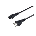 Equip IEC C5 - IEC C5 Καλώδιο Τροφοδοσίας 1.8m Μαύρο