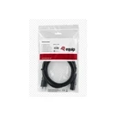 Equip Power Cable IEC C13 to IEC C13 3m Black