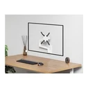 Equip Heavy-Duty Single Monitor Wall Mount 17"49", Full-Motion 4-Joint Arm, 360° Rotation, 20 kg, White (Model 650140)