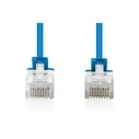 DIGITUS Patch καλώδιο CAT 6 U-UTP Slim 0,3 m Μπλε - Σετ 10 τεμαχίων