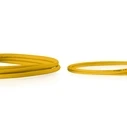 DIGITUS Patch καλώδιο CAT 6 U-UTP Slim 1,5 m Κίτρινο - Πακέτο 10 τεμαχίων