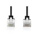 DIGITUS Patchkabel CAT 6 U-UTP Slim 2 m Μαύρο - 10 τεμάχια