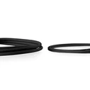 DIGITUS Patchkabel CAT 6 U-UTP Slim 2 m Μαύρο - 10 τεμάχια
