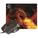 Gaming Ποντίκι Rebeltec RED DRAGON game set & pad