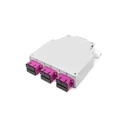 DIGITUS LWL Hutschienenbox MM-OM4, equipped with SC adapters and pigtails (DN-963850-4)