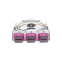 DIGITUS LWL Hutschienenbox MM-OM4, equipped with SC adapters and pigtails (DN-963850-4)