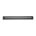 Equip 19" Patchpanel 24x LC-Duplex / SC-Simplex 1U Steel Black (MPN 337100)