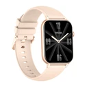 Colmi C28 Smartwatch με Παλμογράφο (Χρυσό) - Λουράκι Σιλικόνης