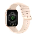 Colmi C28 Smartwatch με Παλμογράφο (Χρυσό) - Λουράκι Σιλικόνης