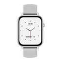 Colmi C28 Smartwatch με Παλμογράφο (Ασημί)