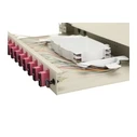 Equip 1U 12-Port SC Duplex Fiber Splice Box / Patch Panel OM4 (complete, gray)