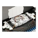 Equip LWL Splice Box 24-Port LC-Duplex OS2 1U complete black