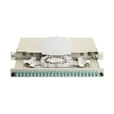 Equip 24-Port LWL Splice Box LC-Duplex OM3 1U Complete, Gray