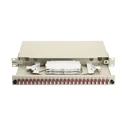 Equip 1U 19" LWL Splice Box 24-Port LC-Duplex OM4 - Complete (grey), SKU 591937, MPN 337215