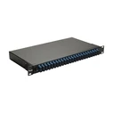 Equip LWL Splice Box 24-Port SC-Duplex OS2 1U complete, black (MPN 337310, SKU 591941)