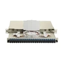 Equip Fiber-Optic Splice Box 24-Port SC-Duplex OS2 1U, complete, gray