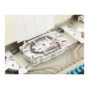 Equip LWL-Splice Box 24-Port SC-Duplex OM3 1U complete gray