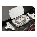 Equip LWL-Spleißkasten 24-Port SC-Duplex OM4 1U complete, black