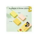 DELI αυτοκόλλητες σημειώσεις Stick Up 3,8×5,1 cm, EA01103, 300 τεμ., χρωματιστές