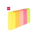 DELI Haftnotizen Index PP Stick Up 5×1.2 cm 100 pcs multicolor