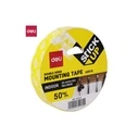 Deli Stick Up Adhesive Double-Sided Foam Tape White 5 m x 25.4 mm A35113
