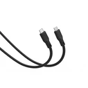 DIGITUS USB4 Silicone USB-C to USB-C Cable 1.5 m Black (AK-300350-015-S)
