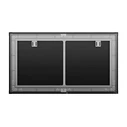 BlitzWolf BW-VS10 100-inch Fixed Frame Projection Screen (Grey Crystal, 16:9, 1.1 Gain)