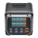 BlitzWolf BW-S33 420W 8-Port GaN Desktop Charger (6×USB-C, 2×USB-A)