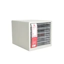 DELI 5-Drawer Filing Box A4 27.5x34x26 cm Light Gray (MPN D360181)