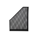 DELI Mesh Magazine File / Document Holder 25 x 7 x 31.5 cm, Black