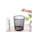 DELI Mesh Waste Bin 12 L Black