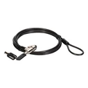 CONCEPTRONIC NBT Notebook Keyed Security Cable Lock Standard 1.80 m (Black)