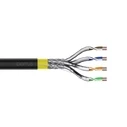 Digitus S/FTP Cat.7a (10Gbps) Ethernet Network Cable 50m Black