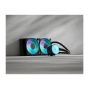Fractal Design WAK Radius 240 RGB Black AIO CPU Liquid Cooler with 2x120mm Fans and RGB