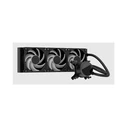 Fractal Design WAK Radius 360 RGB Black — AIO CPU Liquid Cooler 360mm with 3x120mm RGB Fans