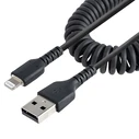 Καλώδιο USB σε Lightning Startech RUSB2ALT1MBC Μαύρο 1 m