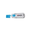 Lindy Port Blocker HDMI 1 Key + 4 x Blocks Blue